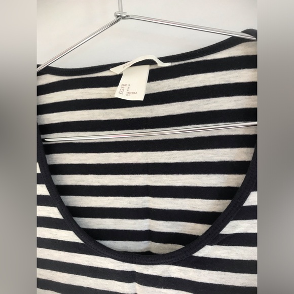 H&M dress- breton style - saylor style Size small - Picture 2 of 5